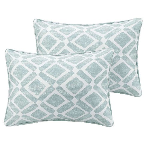 Natalie Printed Oblong Throw Pillow Pair Target