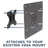 Mount-It! VESA Mount Adapter Plate - Monitor and TV Mount Extender Conversion Kit Allows 75x75, 100x100 to Fit Up to 200x200 and 200x100 mm Patterns - 2 of 4