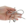 Unique Bargains Bow Heart Handbag Charms Keychains 1 Pc - 4 of 4