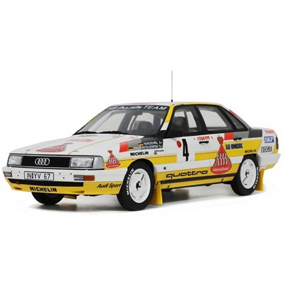 Audi 200 Quattro #4 "Rallye Automobile Monte Carlo" (1987) Limited Edition to 3000 pieces 1/18 Model Car by Otto Mobile