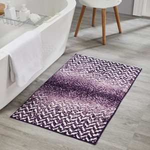 Casablanca Collection 100% Micro Polyester Bath Rug - Better Trends - 1 of 4