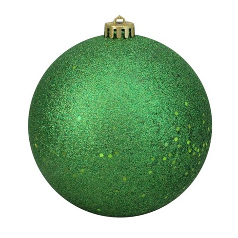 Haute Decor Lighted Holographic Christmas Ornament - Green