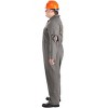 HalloweenCostumes.com Men's Plus Size Jurassic Park Dinosaur Keeper Halloween Costume with Jumpsuit, Hard Hat - 2 of 4