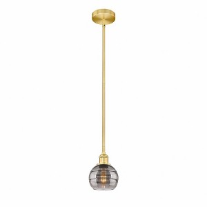 Rochester - 1 Light Stem Hung Mini Pendant In Industrial Style-7.38 Inches Tall and 5.88 Inches Wide - 1 of 1