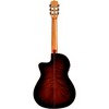 Cordoba Fusion 12 Exotic Top Nylon-String Classical Acoustic-Electric Guitar Brown Sugar Burst - 4 of 4