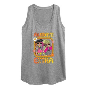 Women's - LOL Surprise! - Always Extra Graphic Racerback Tank - 1 of 4