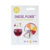 True Zoo Cheese Wine Glass Markers and Drink Glass Charms - Wine Accessories - Multi Color Wine Charm Sets of 6 - 4 of 4