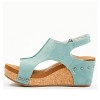 Women's Wo's Isabella Suede Sandals - Very G - 3 of 4