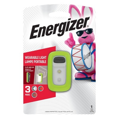 Energizer Wearable LED FlashLight Green