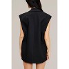 Women's Sleeveless Blazer Vest - Mimosa - 3 of 3
