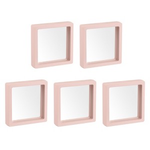 Unique Bargains ABS frames Flexible TPU film High Transparency Jewelry Box 5 Pcs - 1 of 4