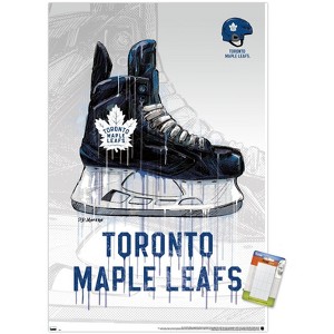 Trends International NHL Toronto Maple Leafs - Drip Skate 20 Unframed Wall Poster Prints - 1 of 4