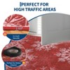 Christmas Snowflakes Printed Area Rug Washable Non Slip,Soft Indoor Carpets,Low Pile Xmas Decoration Rugs - 4 of 4