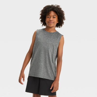 Boys' Athletic Sleeveless T-Shirt - All In Motion™