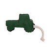 Country Living Vegan Leather Tractor Dog Chew Toy, Durable, Eco-Friendly, Safe and Non-Toxic – Green - 2 of 4