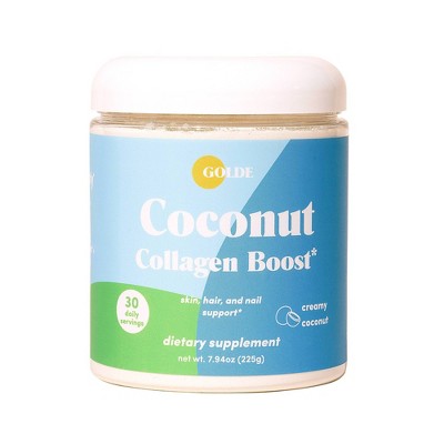 Golde Coconut Collagen Boost - Vegan Collagen Creamer - 7.94oz