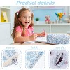 Fmeida Pencil Pouch Cute Pencil Case for Girls Aesthetic Pencil Bag with Zipper Pen Cases School blue - 2 of 4