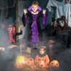 TackView Halloween Witch Costume Fairytale Witch Deluxe Set Fancy Party Dress Up for Girls, S - 3 of 4