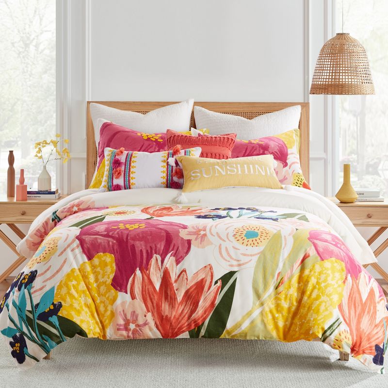 Grandiflora Comforter Set - Levtex Home, 1 of 7