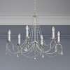 Livex Lighting Pennington 6 - Light Chandelier in  Brushed Nickel - 3 of 4