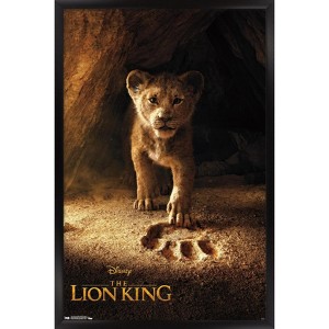 Trends International Disney The Lion King - Simba One Sheet Framed Wall Poster Prints - 1 of 4