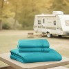 Nestl RV Queen Sheets, Super Soft 4PC Microfiber Sheet Set for Camper, Short Queen Sheets - 3 of 4