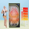 Vynxaria Portable Plus Type Full Size Far Infrared Sauna tent,  Spa, Detox ,Therapy and Relaxation ,  Larger Space, FCC -Black - 4 of 4
