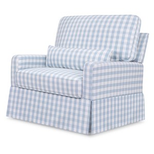 Namesake Crawford Chair and a Half Pillowback Swivel Glider - 1 of 4