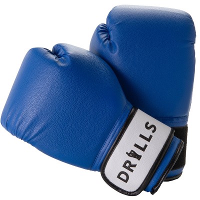 Drills - 12oz Boxing Gloves - Blue