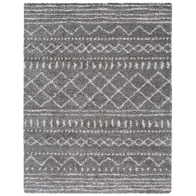 Arizona Shag ASG741 Power Loomed Indoor Rug -Safavieh