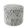 Wovenbyrd Hampton 19" Round Pouf Ottoman - 2 of 4