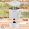Brentwood 27-Oz. 650-Watt Electric Travel Kettle and Hot Pot, White - 2 of 4