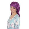 Anna-Kaci Satin Long Bonnet Sleep Cap with Stretch Turban Band for Hair Protection and Moisture Retention - 4 of 4