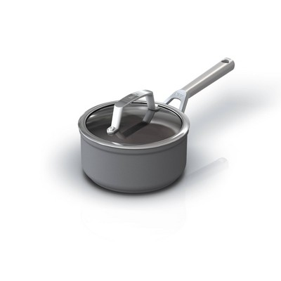 Ninja Foodi NeverStick Premium Hard-Anodized 1.5qt Saucepan with Glass Lid C30215