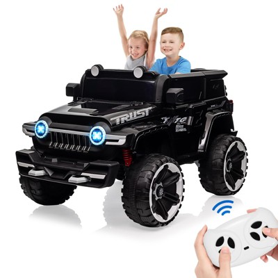 12V 2-Seater 4WD Kids Electric Ride-On Truck with 25W Dual Motors, Remote Control ¨C Off-Road Toy Car for Boys and Girls