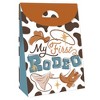 Big Dot of Happiness My First Rodeo - Little Cowboy 1st Birthday Gift Favor Bags - Party Goodie Boxes - Set of 12 - 3 of 4