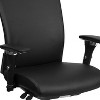 Emma and Oliver 24/7 300 lb. Rated Seat Slider Ergonomic Office Chair with Adjustable Lumbar - 2 of 4