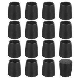 Unique Bargains Non-Slip Noise Reduction Non-Marking Furniture Chair Leg Caps - 1 of 4