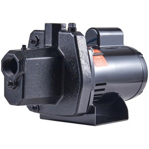 VEVOR 1.5 HP Cast Iron Sprinkler/Irrigation Pump, 115/230 Volt, 66 GPM 3450 RPM Shallow Well Jet Water Pump Booster, Black - 1 of 4