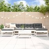 vidaXL Garden Lounge Set Solid Pine Wood Large Modular - White Pine - 2 of 4