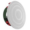 Klipsch CS-18C 8 Inch In Ceiling Speaker with 1 Inch Tweeter - Each (White) - 2 of 4