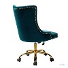 Lisa Computer Task Chair Swivel Height-adjustable Desk Chair with Tufted Back Mordern Office Chair | Karat Home - 4 of 4