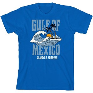 Gulf of Mexico Always & Forever Youth Crew Neck Short Sleeve Tee - 1 of 2