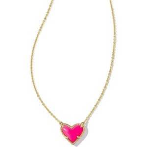 Heart Pendant Necklace Adjustable Chain Length Fashion Jewelry for Women - 1 of 4