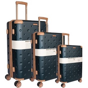 Max Studio The Bucharest ABS 3-Piece Luggage Set - 1 of 4