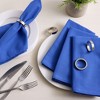 Design Imports Cotton Napkin Set/4, Blueberry - 2 of 3