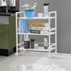 Widened Cart 3-Tier Multi-Function Layer Cart-xm_463w Moveable Storage Rack - 2 of 4