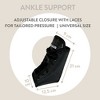 Orry Support Ankle Brace with Laces - Adjustable Ankle Brace - Reduces Joint Instability, Alleviates Chronic Pain - One Size (Black) - 2 of 4
