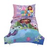 4pc Gabby's Dollhouse 'A-Meow-Zing' Toddler Bed Set - 2 of 4