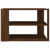 vidaXL Coffee Table Engineered Wood Small Coffee Table Square - Brown Oak - 3 of 4